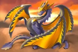 Drachen der Elemente - Memo Spiel - Metall Drache Drachen der Elemente - Metall Drache