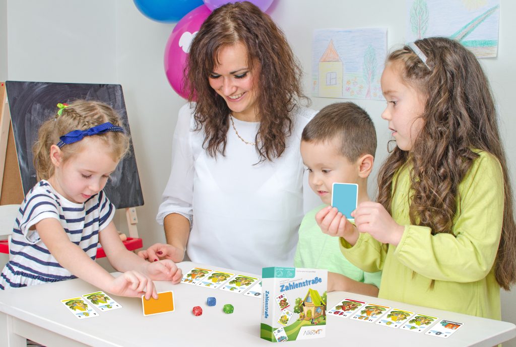 Lernspiel "Zahlenstraße" Addition & Subtraktion bis 50 - Kinder ab 6
